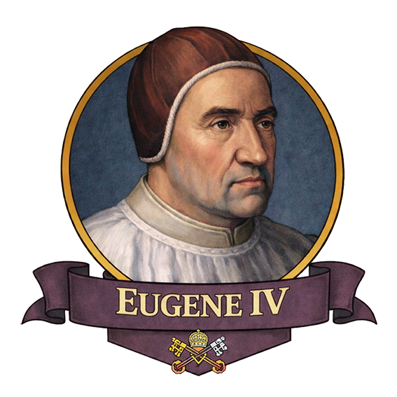Portrait of Pope Eugene IV