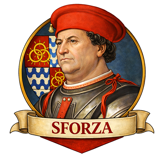 Portrait of Francesco Sforza